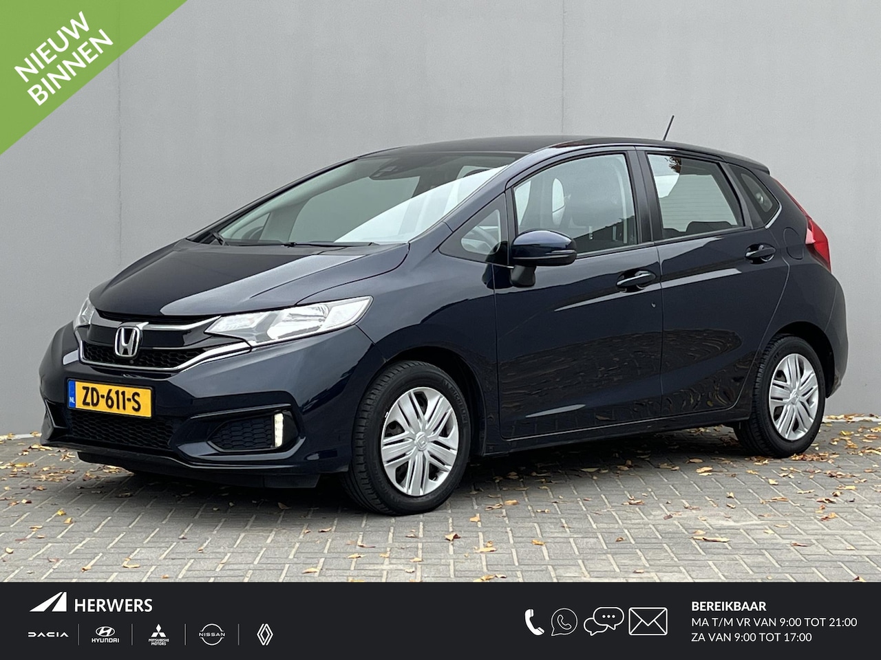 Honda Jazz - 1.3 i-VTEC Trend / Verwarmde Voorstoelen / Cruise Control / Bluetooth / Airco / Radio / - AutoWereld.nl