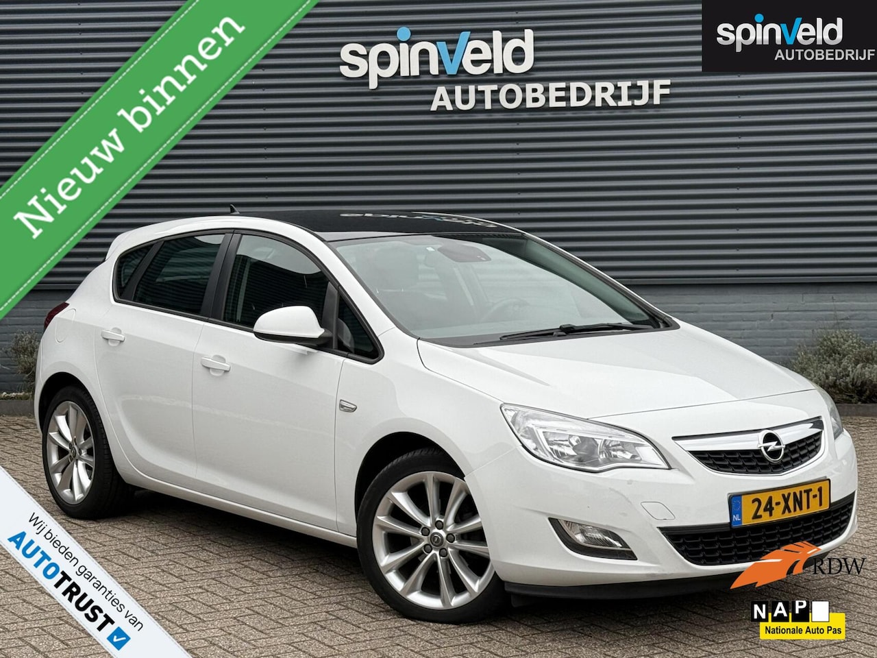 Opel Astra - 1.4 Turbo Edition BJ`12 NAP NL Navi Airco Cruise PDC - AutoWereld.nl