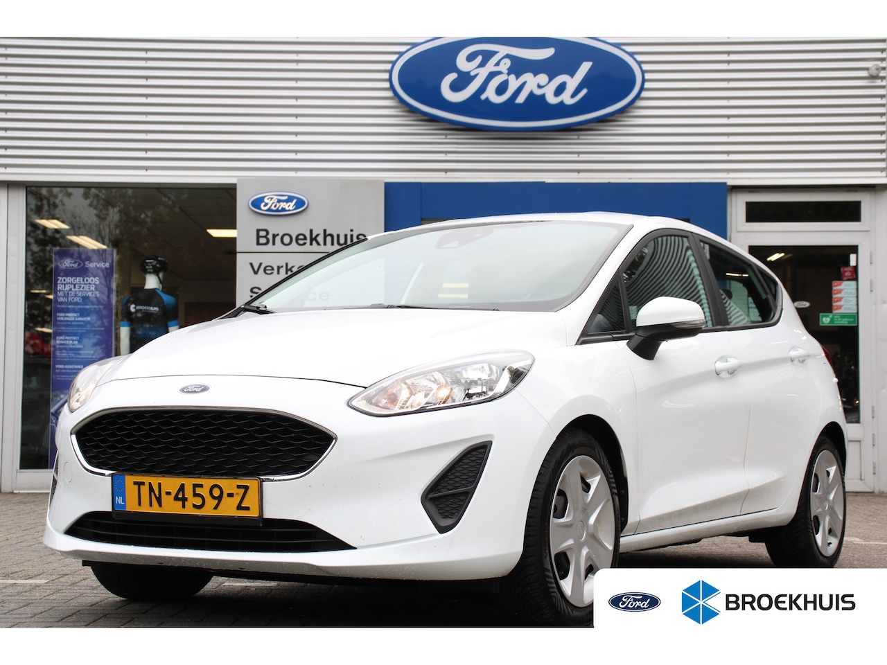 Ford Fiesta - 1.1 Trend | NL-AUTO! | 1E EIGENAAR! | ALL SEASON | LANE ASSIST | NAVI | CRUISE | DEALER OH - AutoWereld.nl