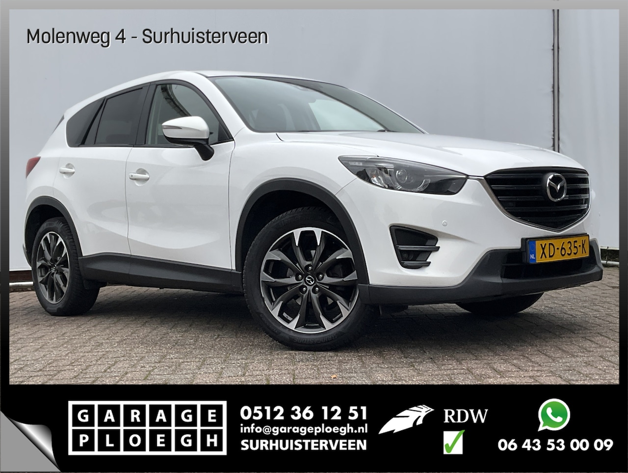 Mazda CX-5 - 2.5 SkyActiv-G 192 pk GT-M 4WD Aut Leer Stoelverw. Bose DAB - AutoWereld.nl