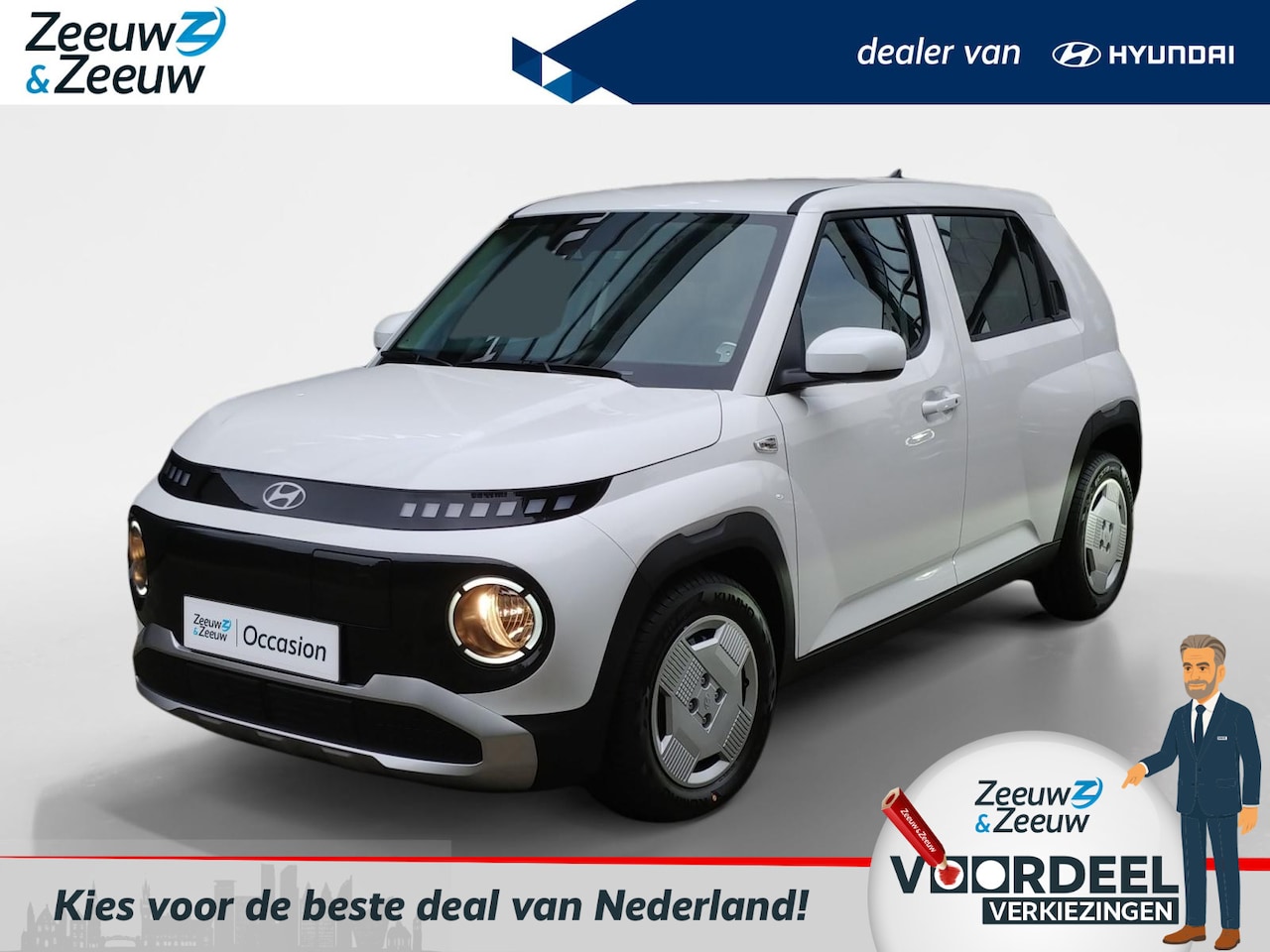 Hyundai Inster - E-Motion 42 kWh | Z&Z Top Deal | Van € 25.418, nu voor € 21.900 | - AutoWereld.nl