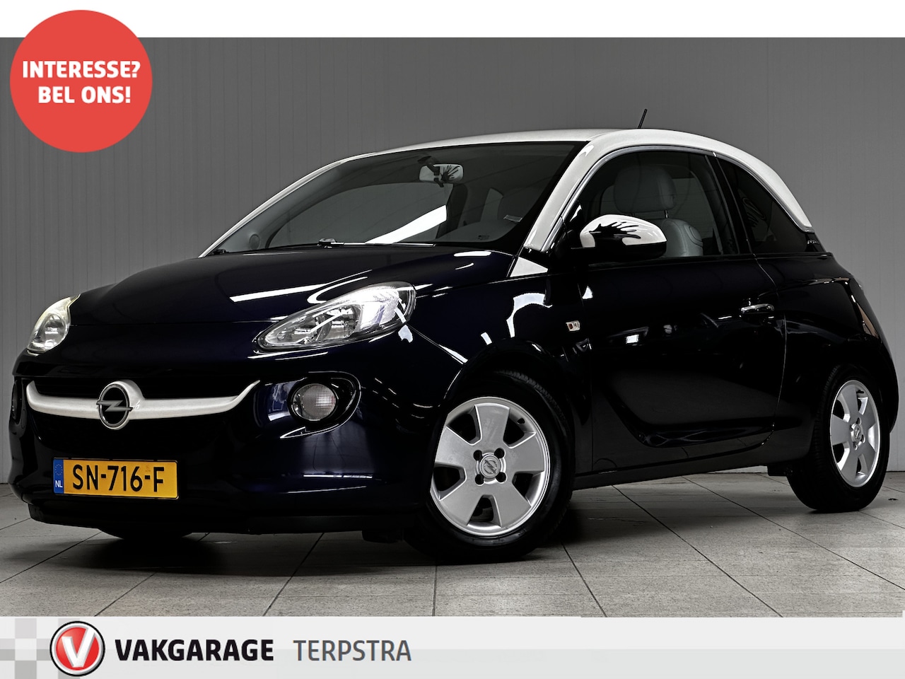 Opel ADAM - 1.2 Glam/ Sterrenhemel!/ Media-Scherm/ 15'' LMV/ Two-Tone/ Airco/ Cruise/ Elek. pakket/ Is - AutoWereld.nl
