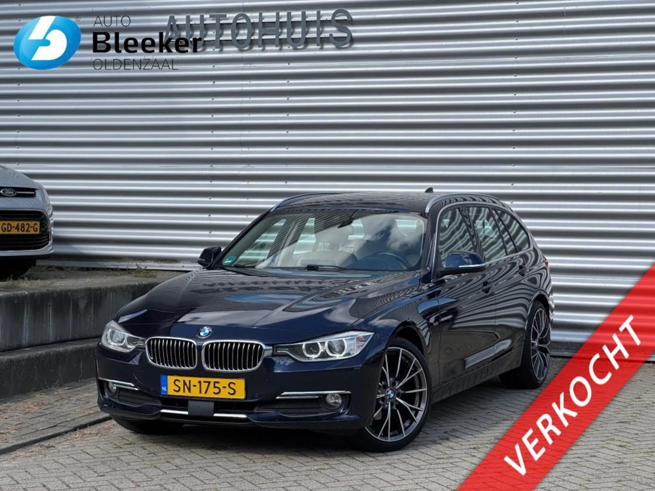 BMW 3-serie - 320D 184 pk Luxury Airco Leder HUD Electr a klep Navi Stoel stuur verwarmd - AutoWereld.nl