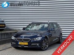 BMW 3-serie - 320D 184 pk Luxury Airco Leder HUD Electr a klep Navi Stoel stuur verwarmd