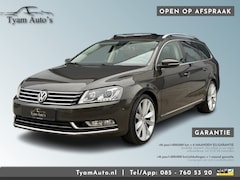 Volkswagen Passat Variant - 2.0 HIGHLINE / AIRCO NAVI PANO PDC BT LEER STANDKACHEL STOELVERWARM