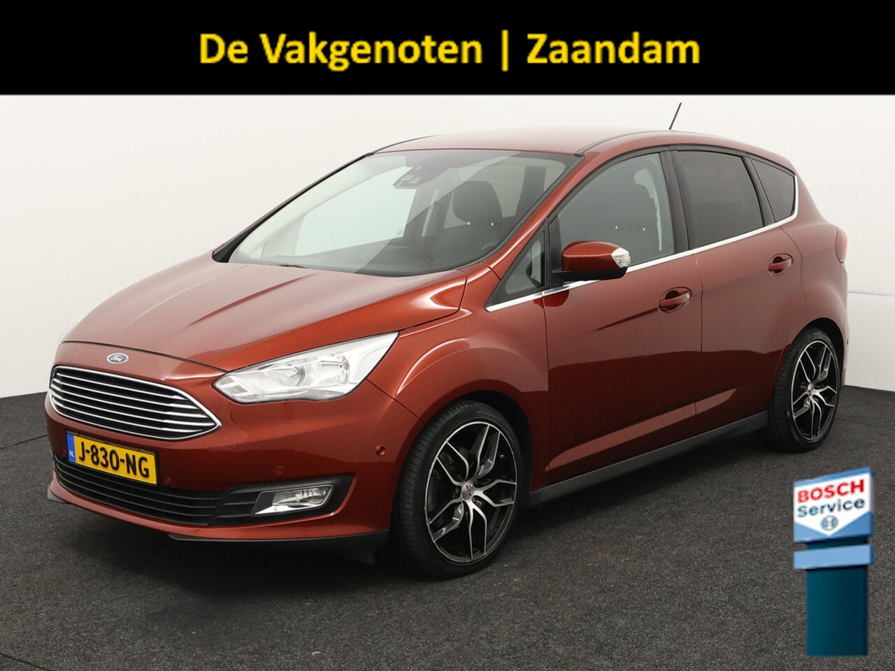 Ford C-Max - 1.5 Titanium Airco, bluetooth, stuur multifunctioneel, verwarmd voorruit, spraakbediening, - AutoWereld.nl
