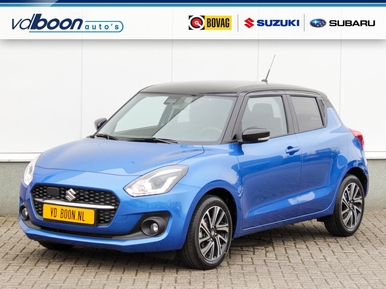 Suzuki Swift - 1.2 Style Smart Hybrid Automaat | Navi | Adap. Cruise | Clima | Park sens | Lm-Velgen - AutoWereld.nl