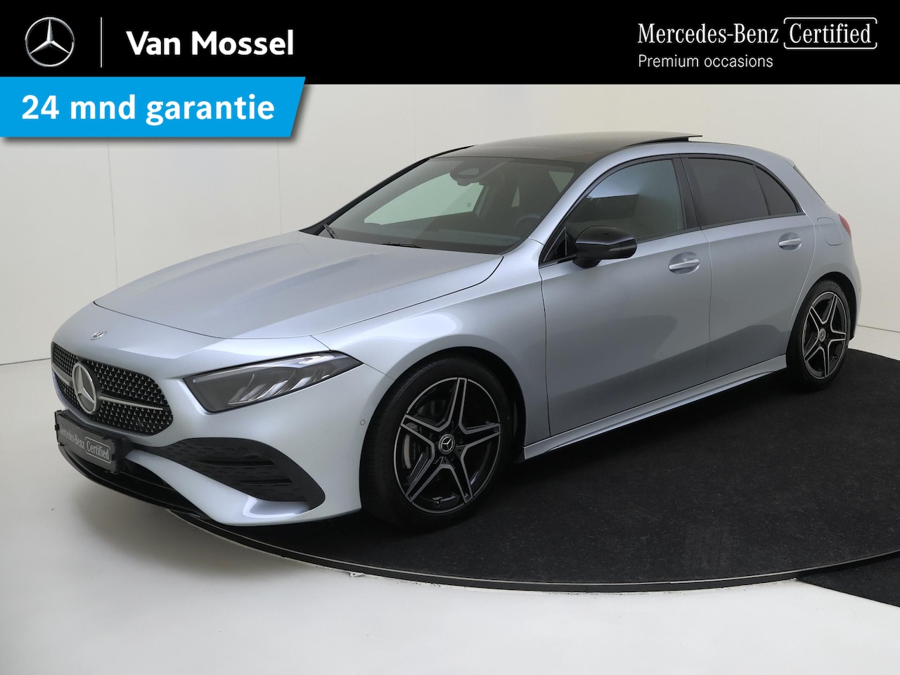 Mercedes-Benz A-klasse - 180 AMG Line Panorama Dak / Nightpakket / Parkeercamera / Sfeerverlichting / Stoelverwarmi - AutoWereld.nl