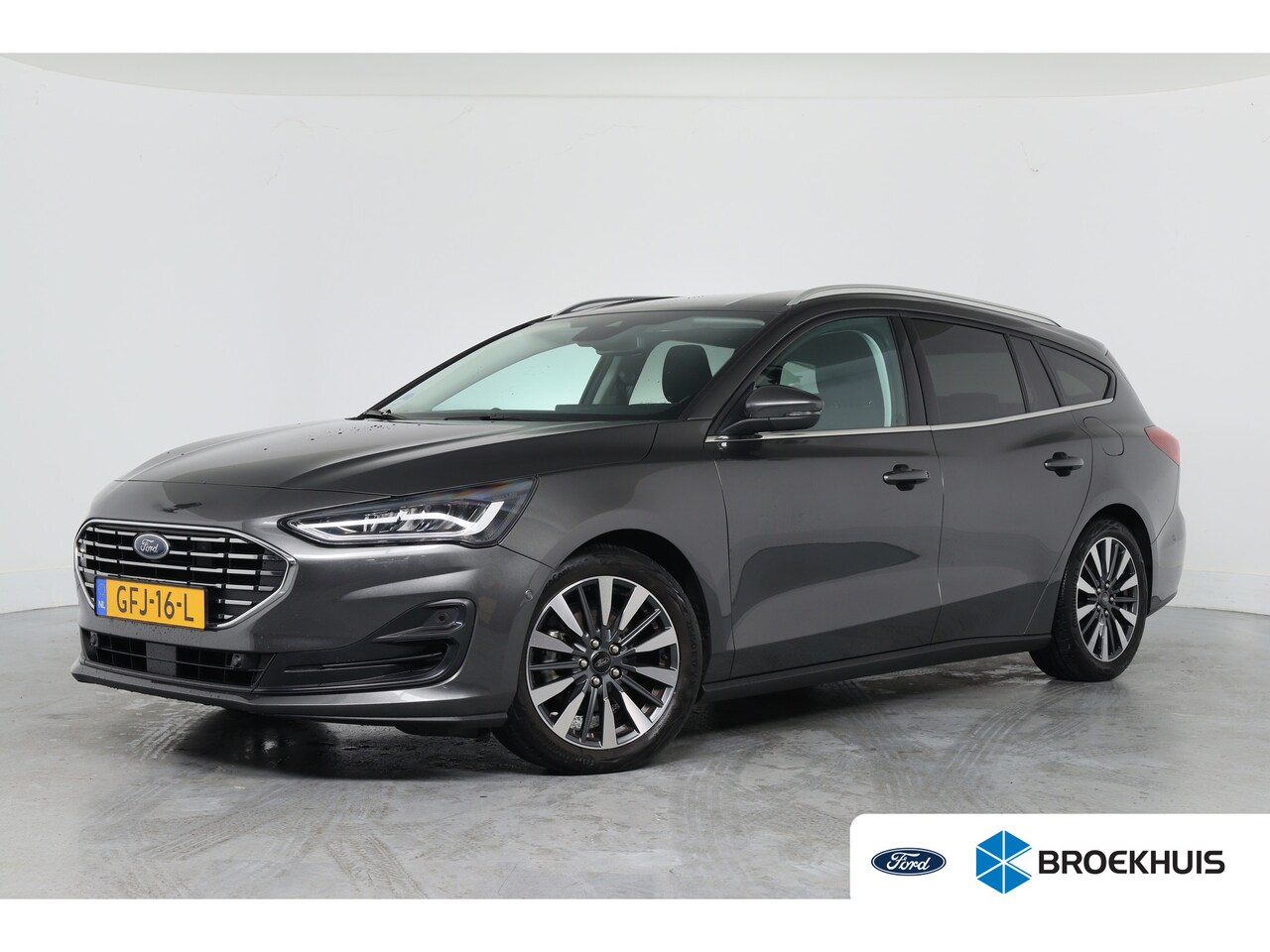Ford Focus Wagon - 1.0 EcoBoost Hybrid Titanium X | Automaat! | LED | WinterPack | B&O | Camera | Cruise Adap - AutoWereld.nl