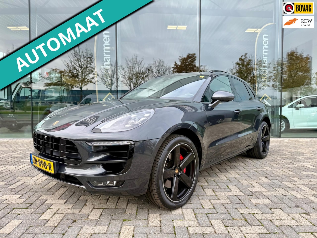 Porsche Macan - 3.6 Turbo 403pk Chrono, Sportuitlaat, CarPlay, Luchtvering - AutoWereld.nl