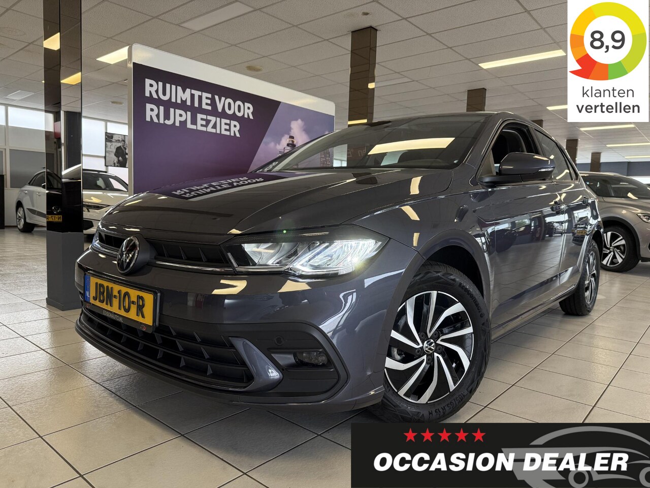 Volkswagen Polo - 1.0 TSI Life Edition *CAM*LED*LM15*CLIMA*ST.VERW* - AutoWereld.nl
