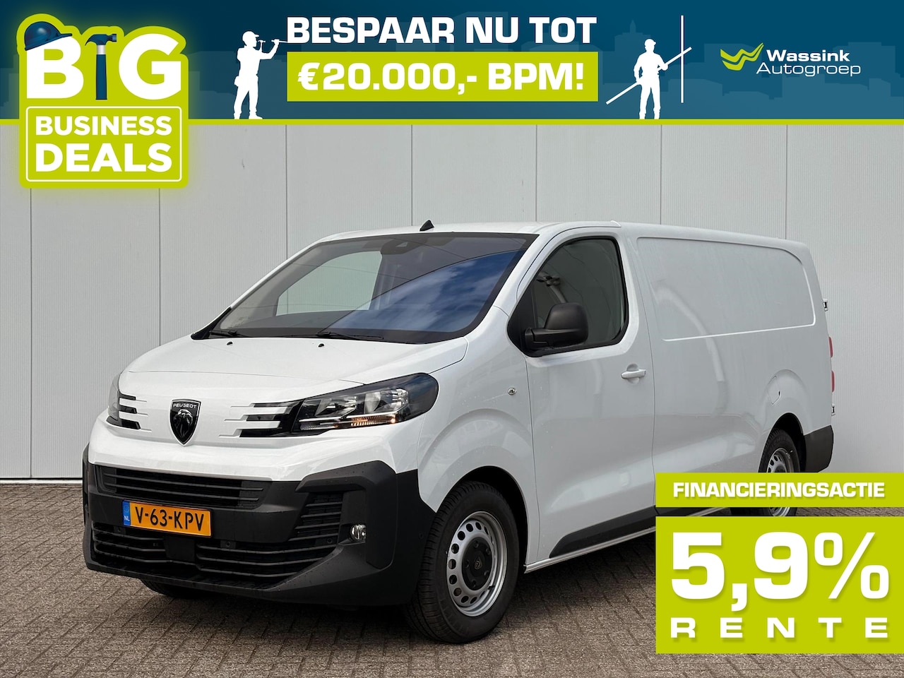 Peugeot Expert - GB L3 2.0 BlueHDi 145pk | Camera | Navi | Start & Stop | Keyless | Cruise | - AutoWereld.nl