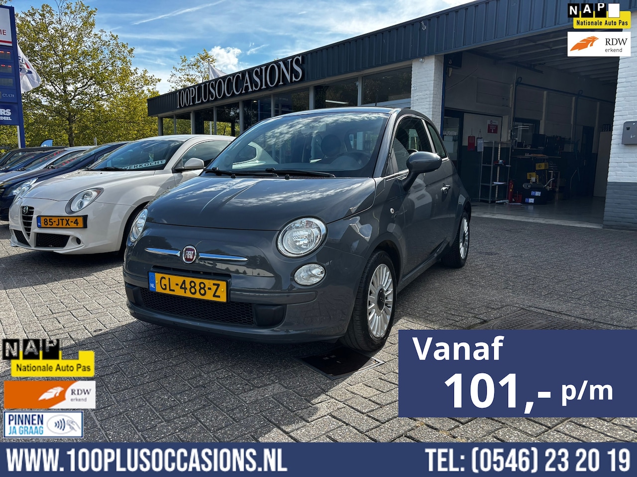 Fiat 500 - 1.0 TwinAir Pop. In nieuwstaat! - AutoWereld.nl