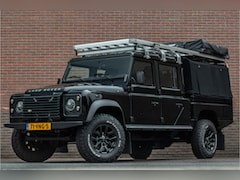 Land Rover Defender 130 - 2.4 TD Crew Cab, Origineel NL, 146.000km NAP, Stoelverwarming, Daktent, Full LED, Trekhaak