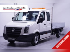 Volkswagen Crafter - 2.5 TDI 110 pk L3 Dubbel Cabine Pick Up / Open Laadbak Airco, Cruise Control, Trekhaak 3.5