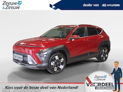 Hyundai Kona - 1.6 GDI HEV Premium | Trekhaak | Leder | 360'' camera | Stoelverwarming |