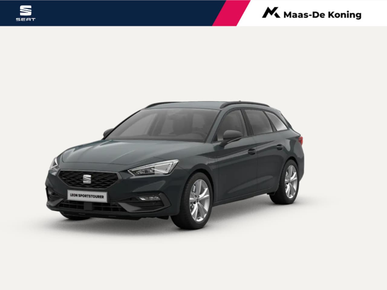 SEAT Leon Sportstourer - 1.5 TSI e-Hybrid FR Business 204 PK l Black Pack l Wegklapbare Trekhaak l Safe & Drive - AutoWereld.nl