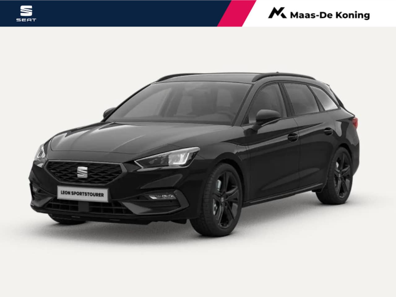 SEAT Leon Sportstourer - 1.5 TSI e-Hybrid FR Business 204 PK l Black Pack l Wegklapbare Trekhaak l Safe & Drive - AutoWereld.nl
