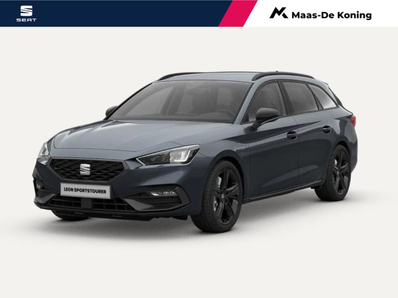 SEAT Leon Sportstourer - 1.5 TSI e-Hybrid FR Business 204 PK l Black Pack l Wegklapbare Trekhaak l Technology Pack - AutoWereld.nl