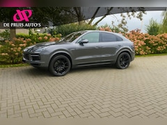 Porsche Cayenne Coupé - 3.0 E-Hybrid Platinum Edition 21inc 360°cam ACC Bose Luchtvering LED Sportchrono Panodak L