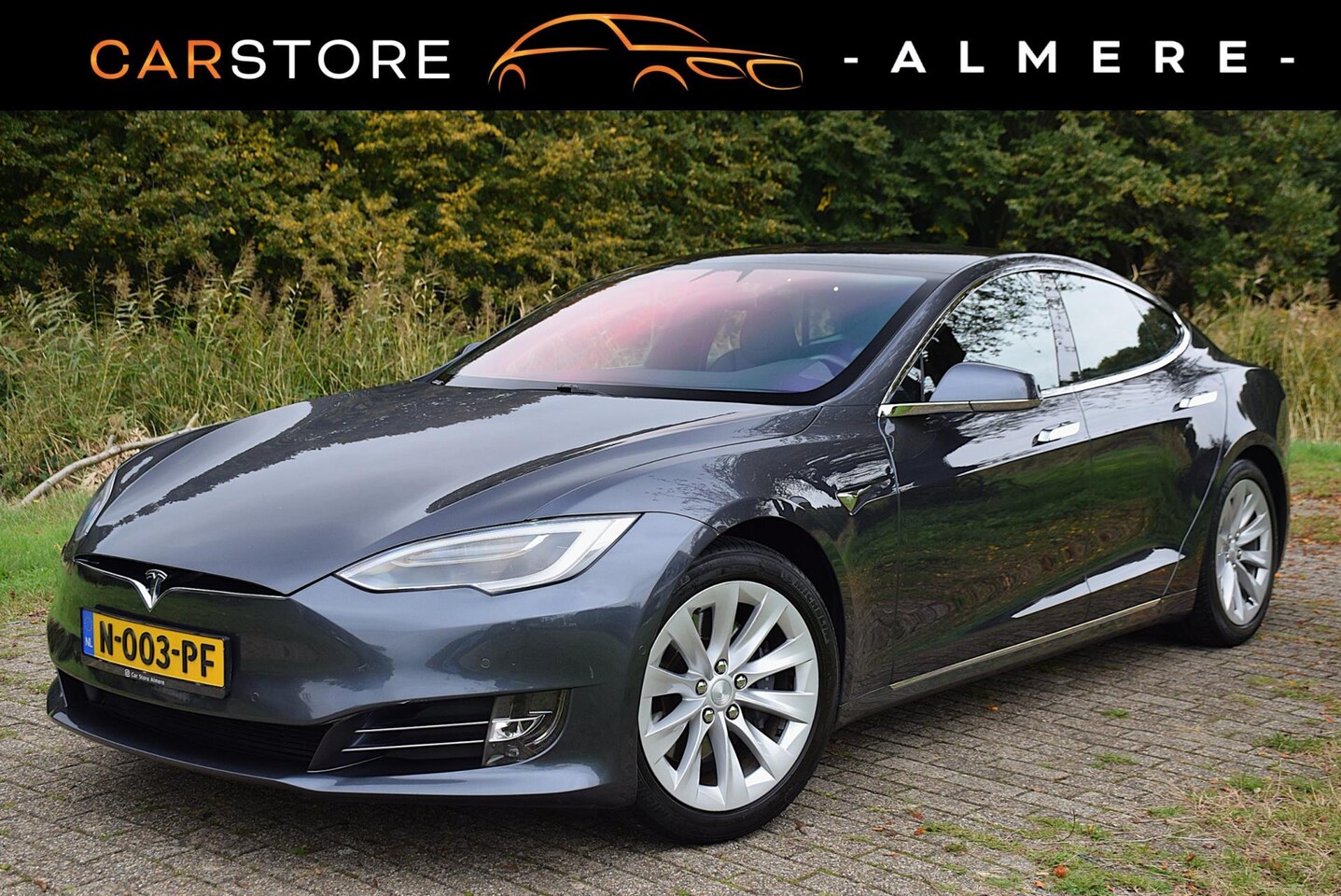 Tesla Model S - 75D Base*Pano*Auto-Pilot*Nette Auto*178Dkm*2017* - AutoWereld.nl