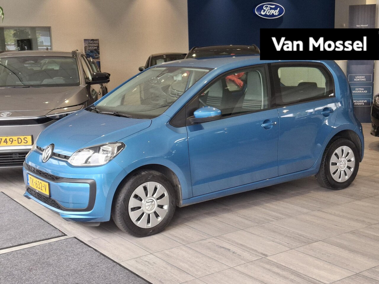 Volkswagen Up! - 1.0 BMT move up! | Airco | Elektrische ramen | Automatische lampen | - AutoWereld.nl