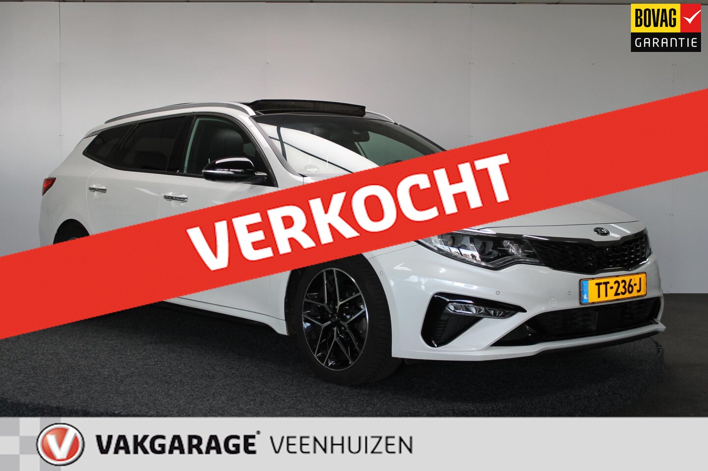 Kia Optima Sportswagon - 1.6 T-GDI GT-Line|Rijklaar prijs|Pano|Afn. Trekhaak|360 camera|Stoelverkoeling|Carplay| - AutoWereld.nl