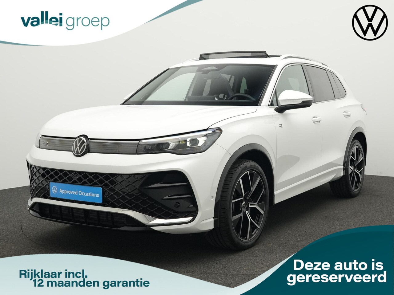 Volkswagen Tiguan - 1.5 TSI 150 pk DSG R-Line Business | Panoramadak | Trekhaak | Harman/Kardon | Rondomzicht - AutoWereld.nl
