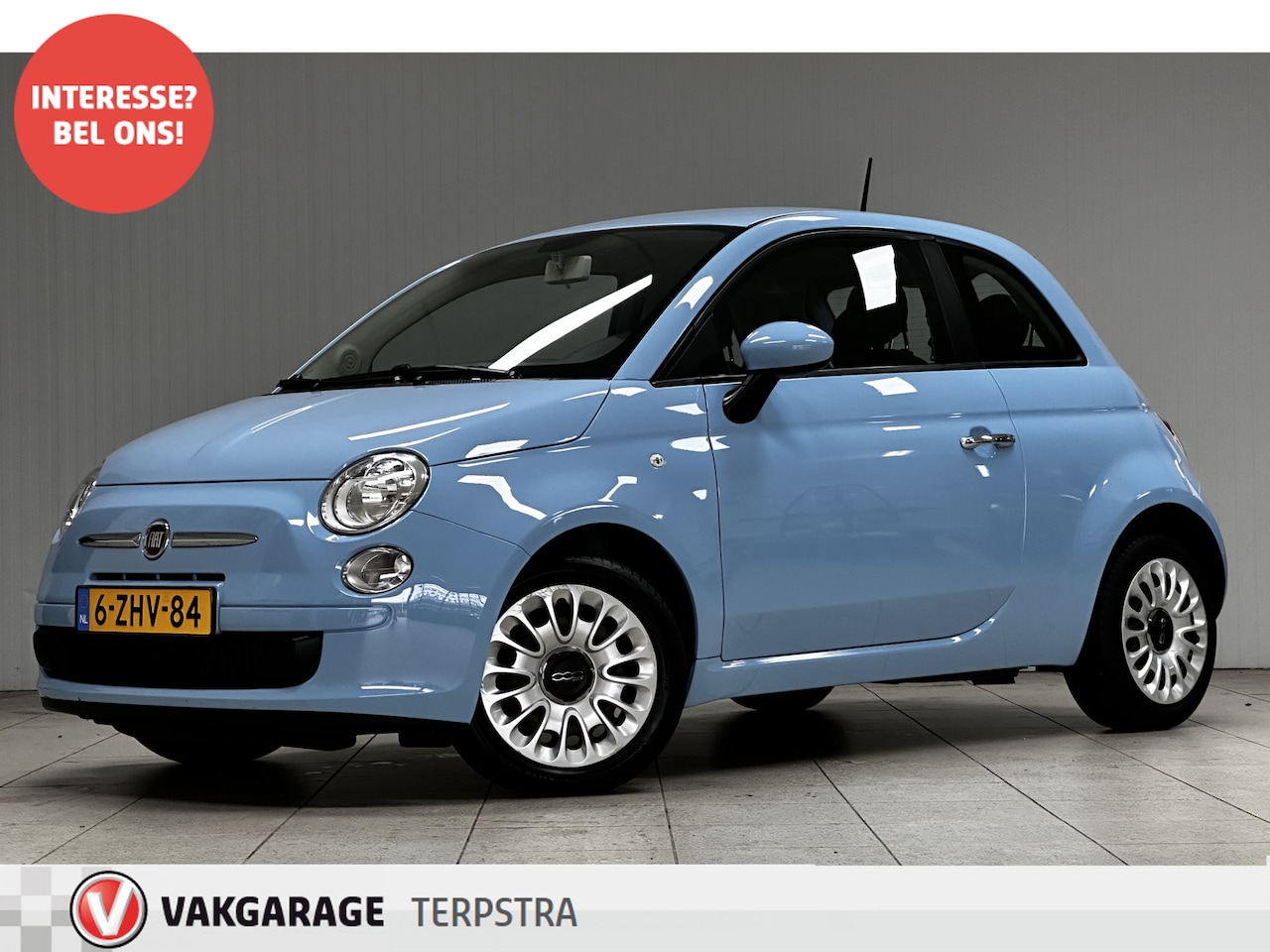 Fiat 500 - 1.0 TwinAir Pop/ Airco/ C.V. Afstand/ Elek. Ramen + Spiegels/ Radio-CD/ Chroom/ Dagrijverl - AutoWereld.nl