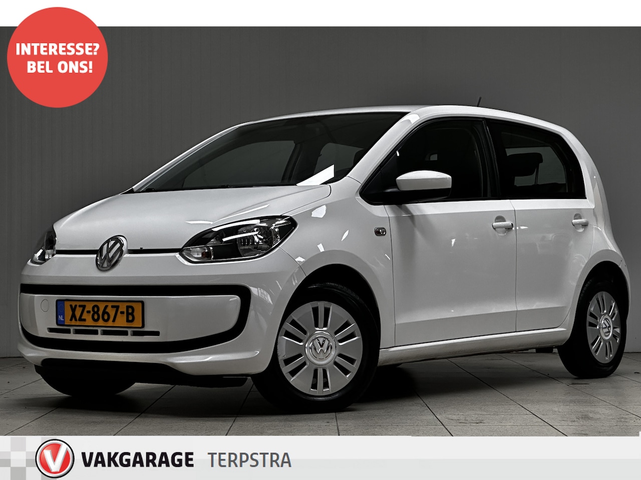 Volkswagen Up! - 1.0 Move up!/ Airco/ C.V. Afstand/ Elek. Ramen/ Isofix/ Radio-CD AUX/ Getint glas/ Dagrijv - AutoWereld.nl