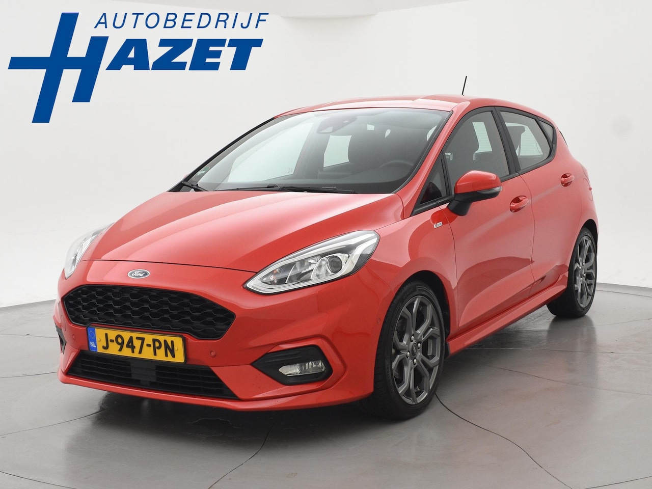 Ford Fiesta - 1.0 EB AUTOMAAT ST-LINE + TREKHAAK | FULL LED | STUUR/STOELVERW. | APPLE CARPLAY - AutoWereld.nl