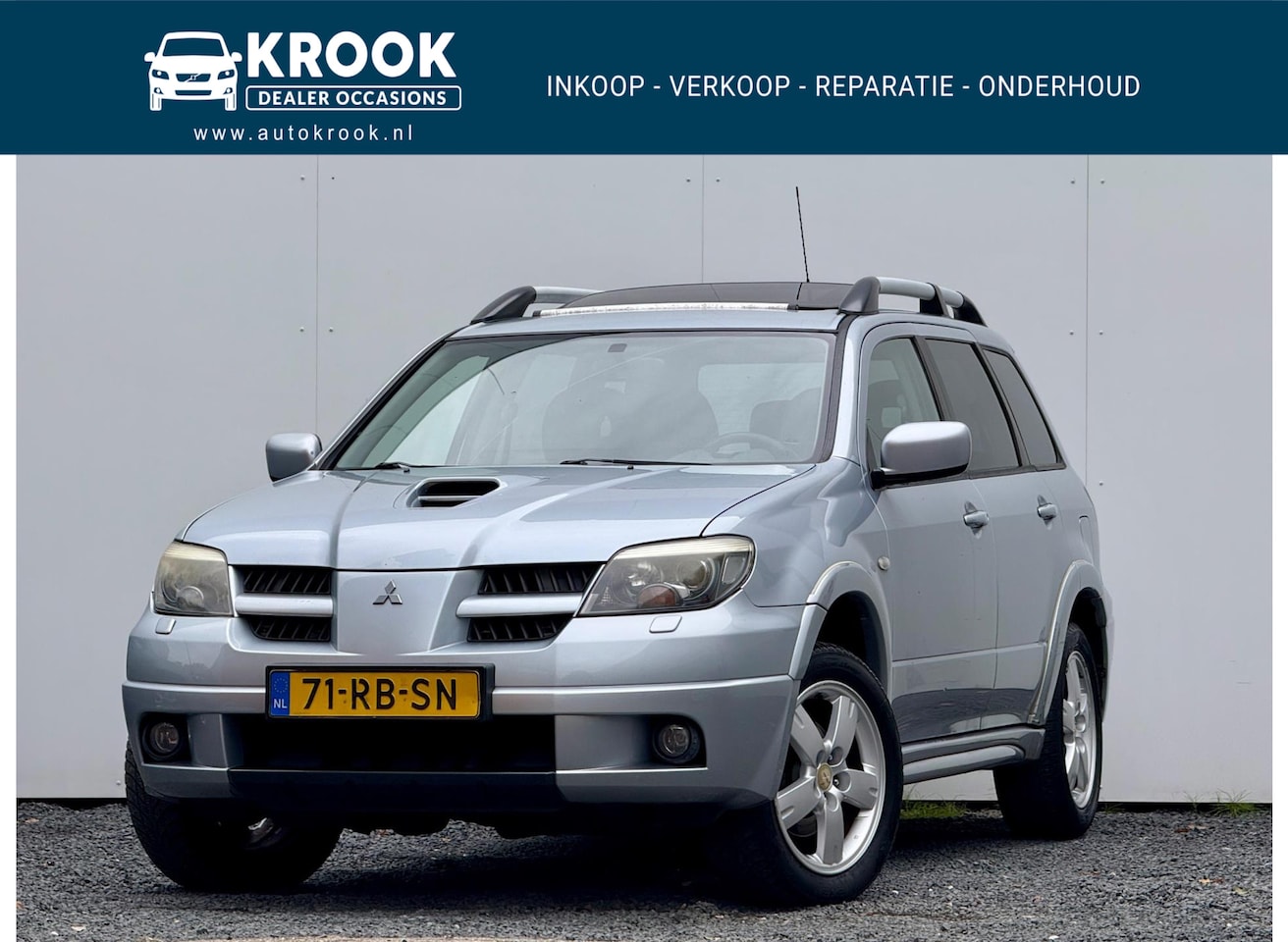 Mitsubishi Outlander - 2.0 Turbo 4WD | 2005 | Panorama | - AutoWereld.nl