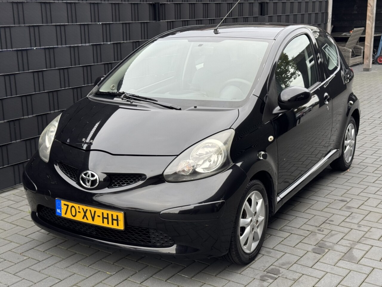 Toyota Aygo - 1.0-12V + ZWART| 3DRS| AIRCO| ELEK PAKKET| NAP - AutoWereld.nl