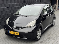 Toyota Aygo - 1.0-12V + ZWART| 3DRS| AIRCO| ELEK PAKKET| NAP