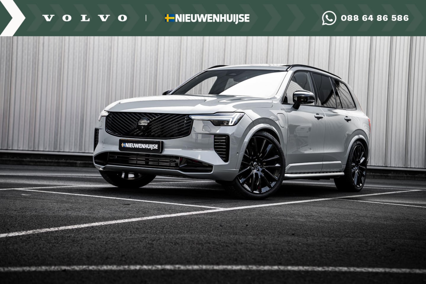 Volvo XC90 - 2.0 T8 Plug-in hybrid AWD Ultra Dark | Facelift | Black Pack | Selected Level | Heico | Bo - AutoWereld.nl