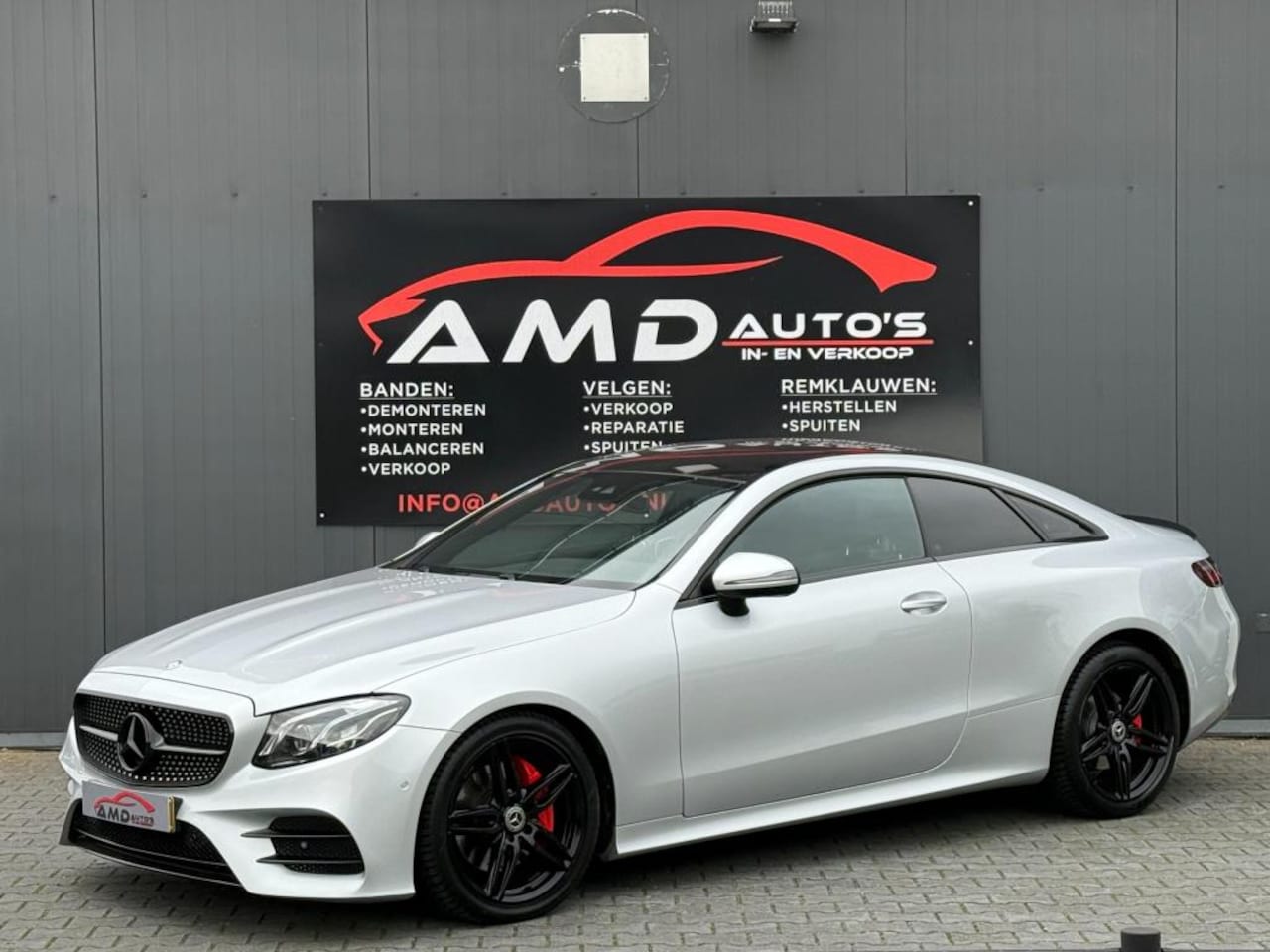 Mercedes-Benz E-klasse Coupé - AMG 200 Edition 1 |Nap|Climate Control|Cruise|Stoelverwarming|Burnmaster|Camera| - AutoWereld.nl