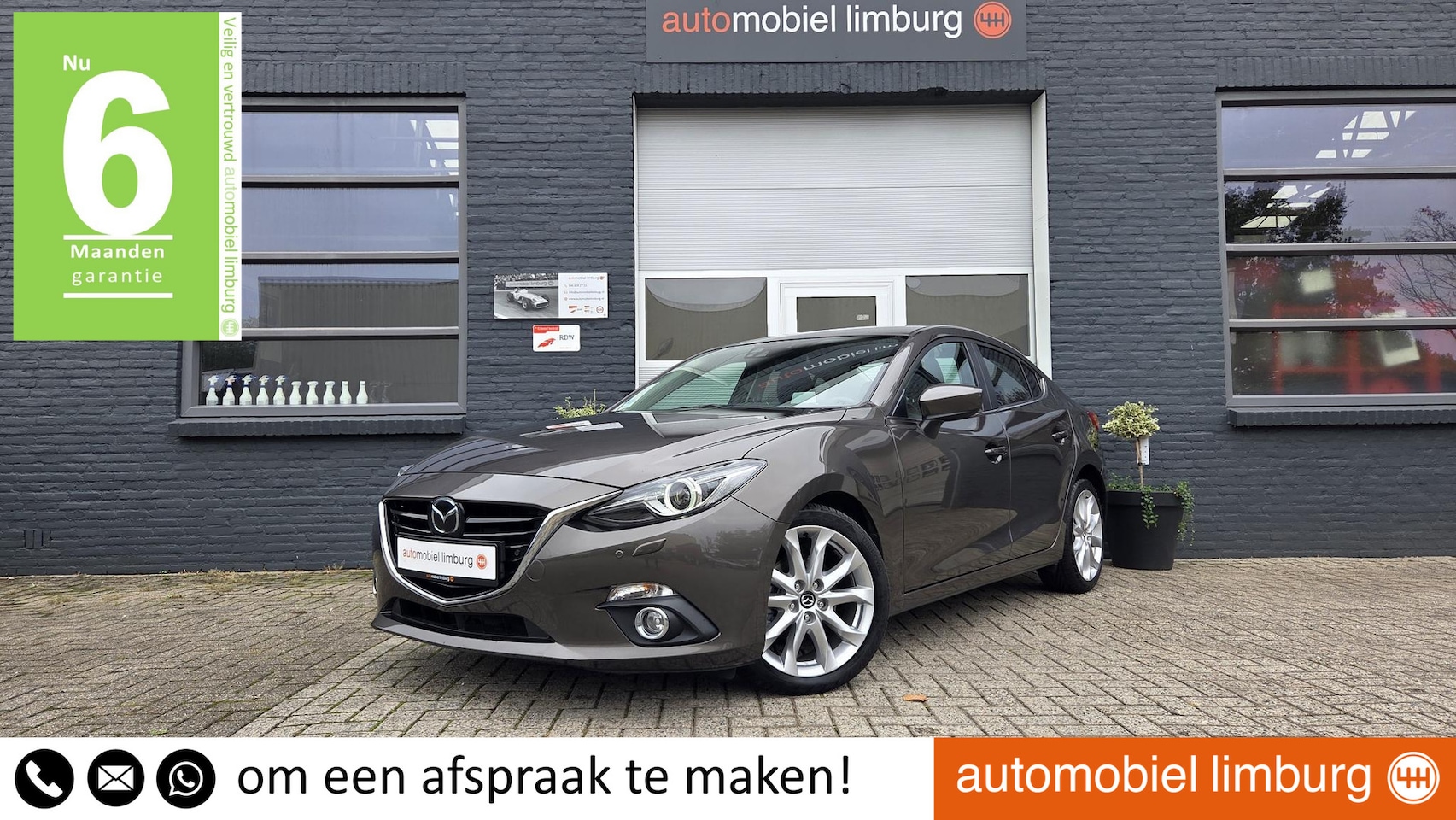 Mazda 3 Sport - 2.0 SkyActiv-G 120 Sports-Line | AUTOMAAT | HEAD-UP | XENON | PARKEERSENSOREN | DEALER OND - AutoWereld.nl