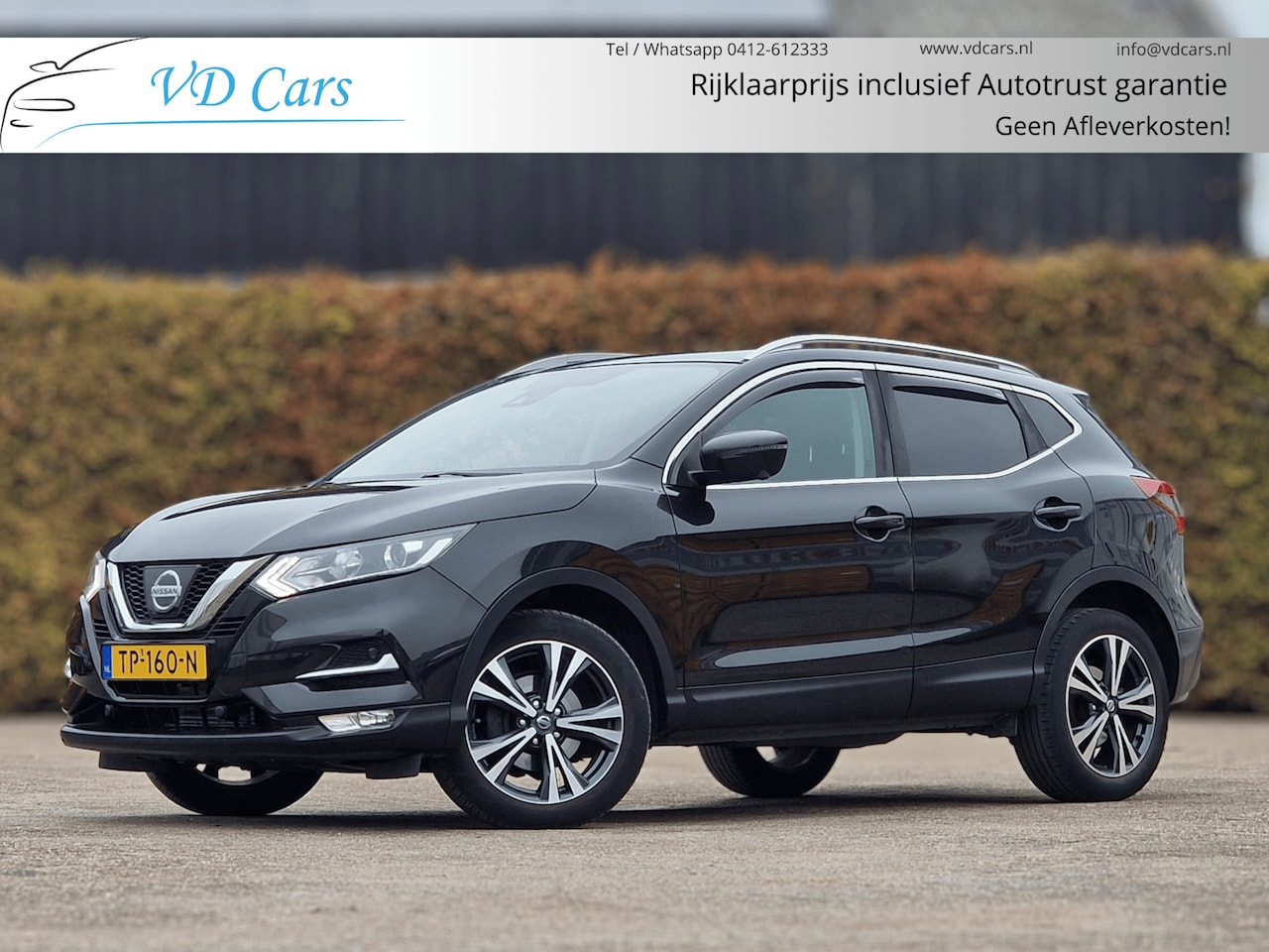 Nissan Qashqai - 1.2 N-Connecta AUTOMAAT*Navigatie*360 Camera*PDC*Cruise control*Climate control - AutoWereld.nl