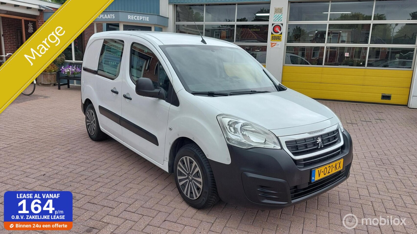 Peugeot Partner - bestel 120 1.6 BlueHDi 100 L1 Premium Marge auto !! ex kadaster - AutoWereld.nl