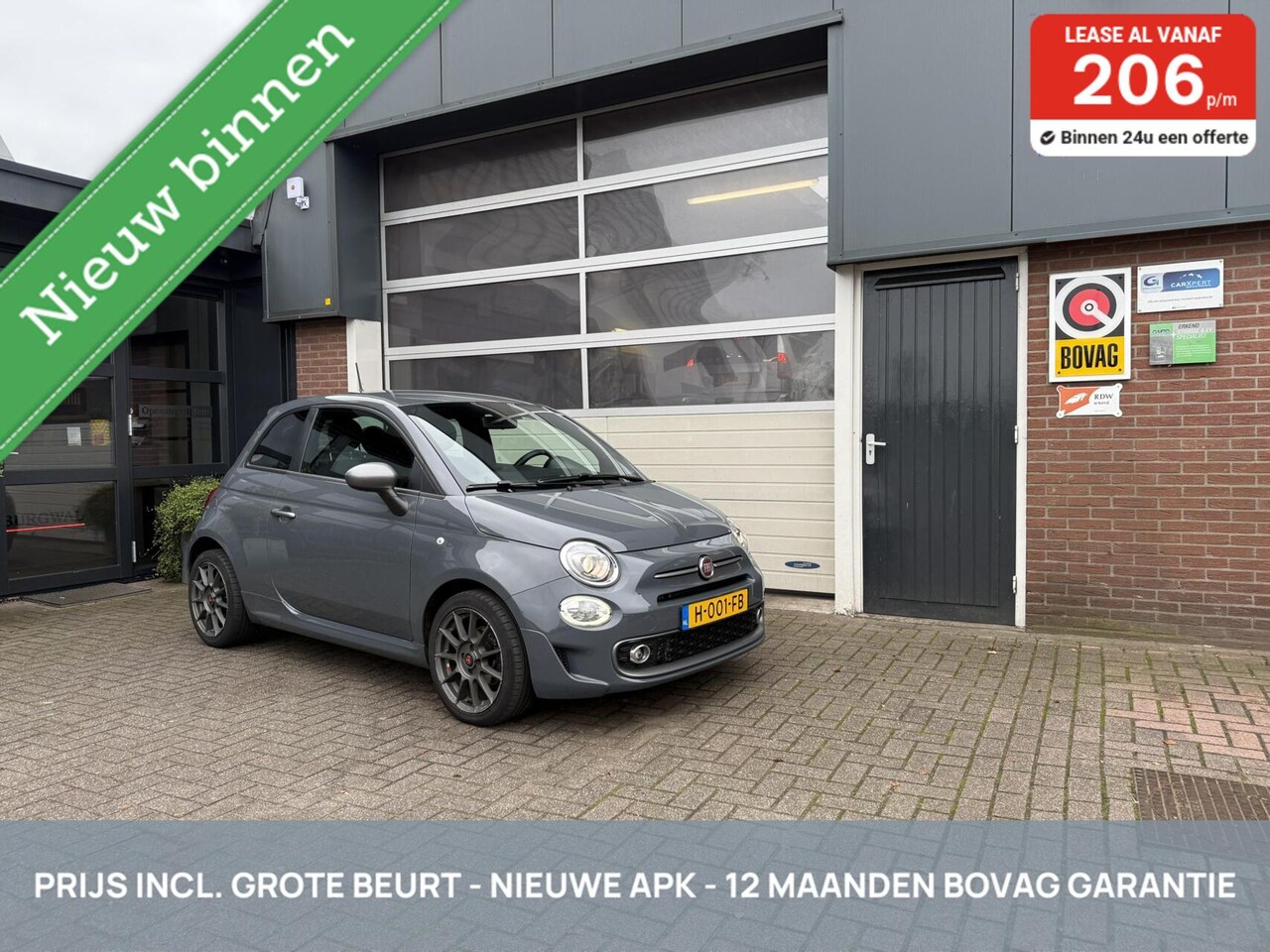 Fiat 500 - 0.9 Turbo Sport CARPLAY/CRUISE *ALL-IN PIJS* - AutoWereld.nl