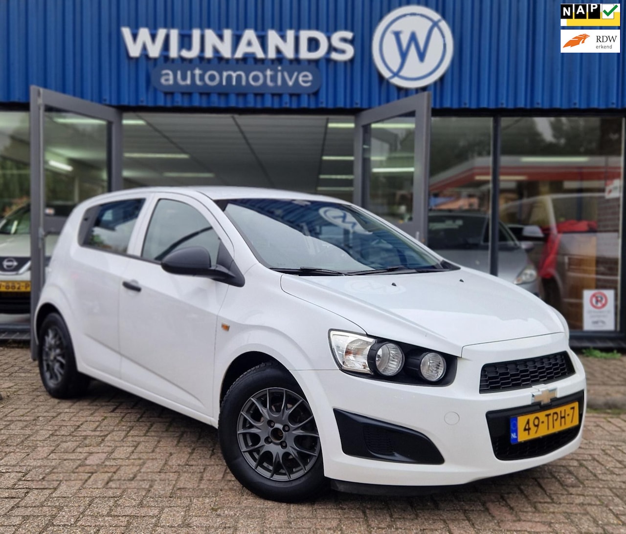 Chevrolet Aveo - 1.2 LS Clima Cruise Lichtmetaal Bt APK Onderh - AutoWereld.nl