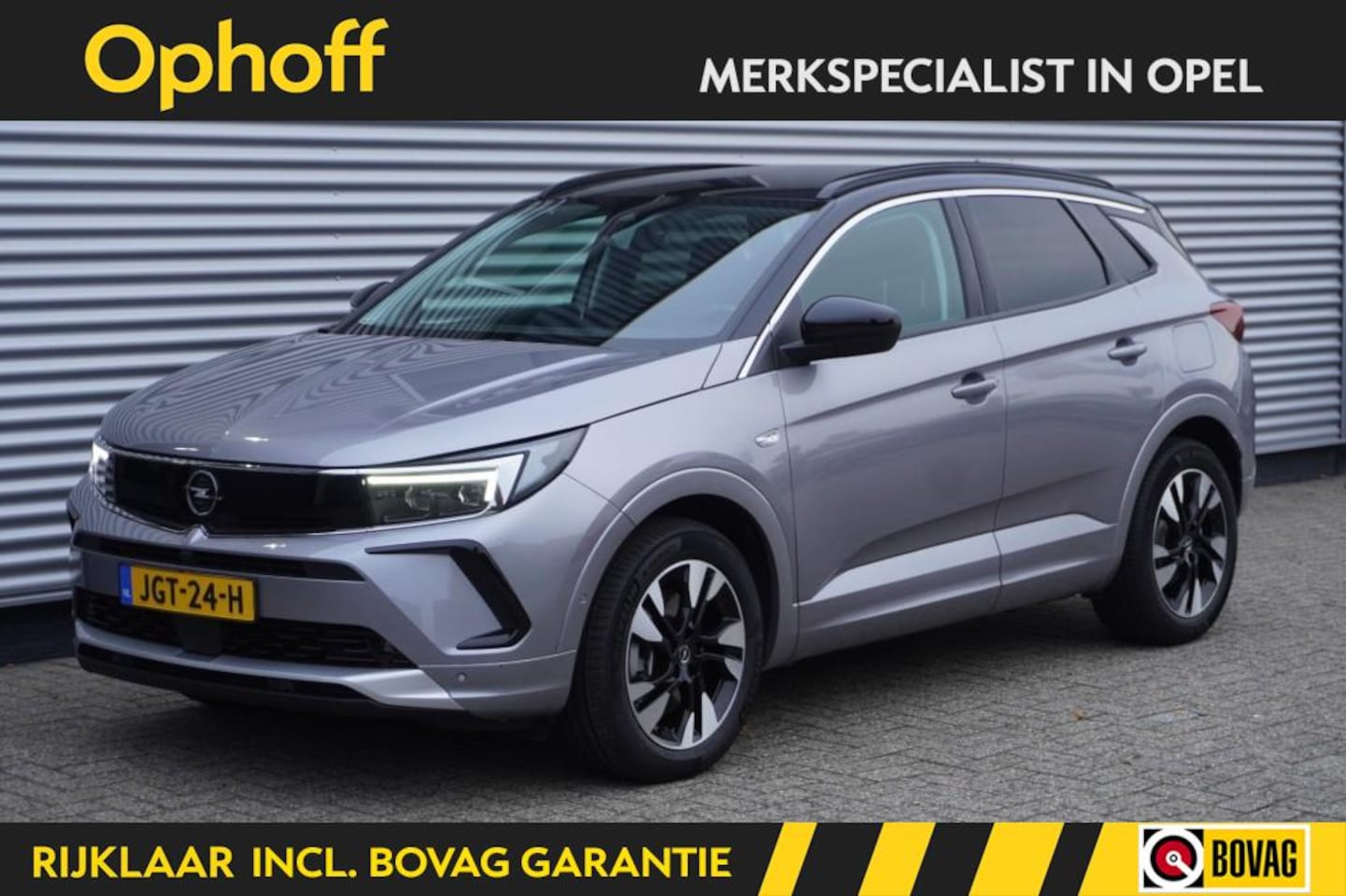 Opel Grandland - 1.6 Turbo Hybrid Elegance / Camera / Winterpakket / Adaptive Cruise - AutoWereld.nl