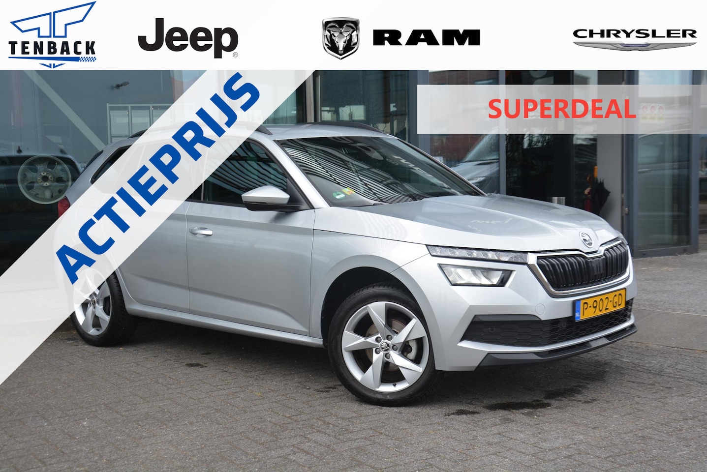 Skoda Kamiq - 1.0 TSI Sport Business | Trekhaak | 1e eigenaar - AutoWereld.nl