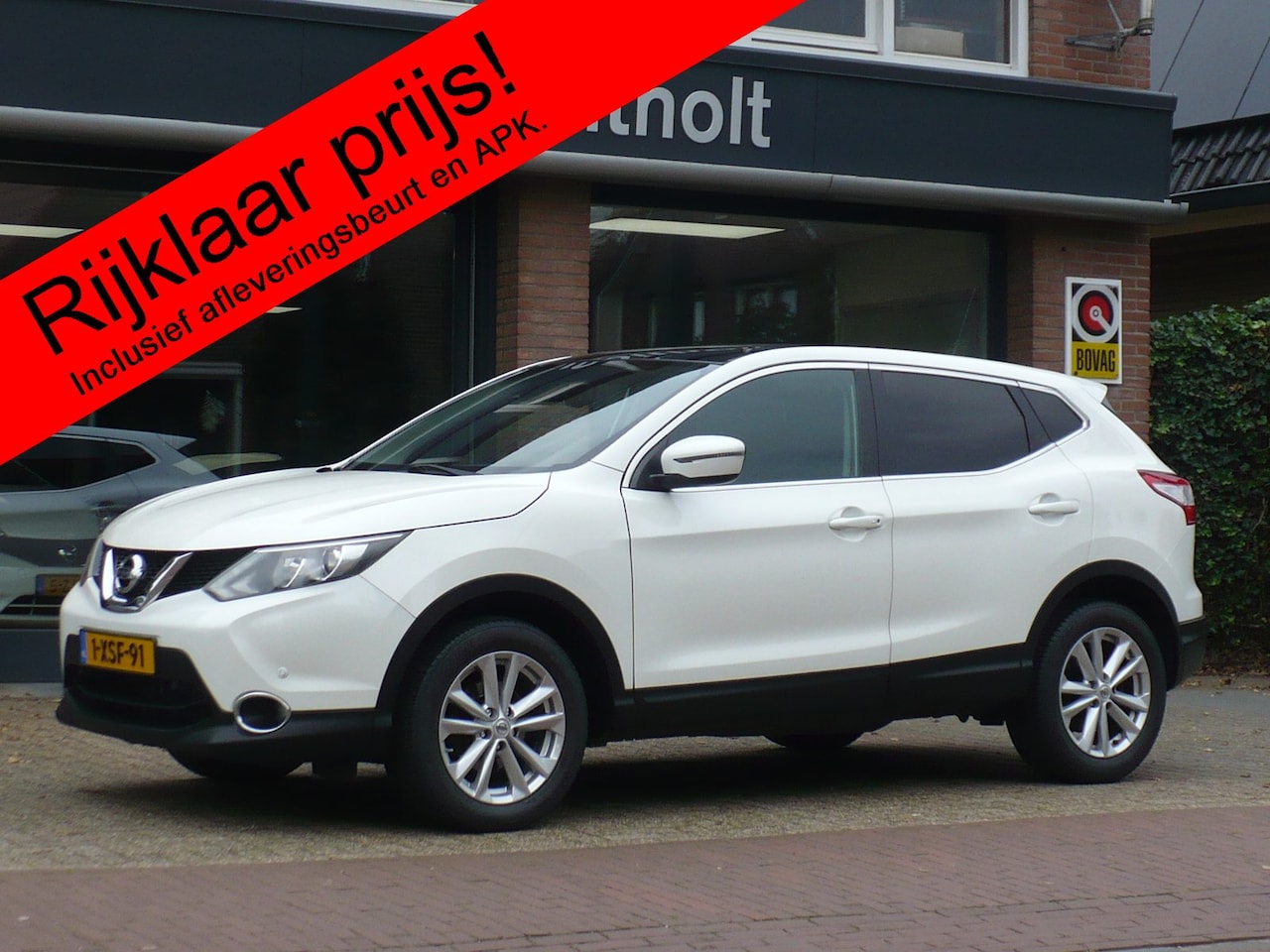 Nissan Qashqai - 1.2 DIG-T XTRONIC Connect Edition Navi Trekhaak 115pk - AutoWereld.nl
