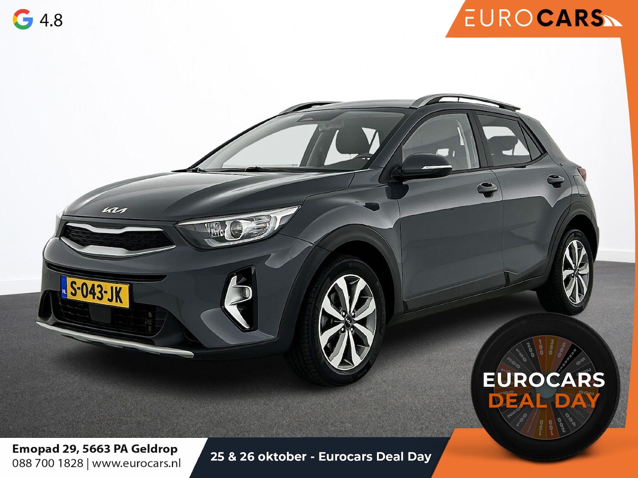Kia Stonic - 1.0 T-GDI 136pk MHEV Automaat Vision Navigatie Climate control Camera Cruise Control Dab 1 - AutoWereld.nl