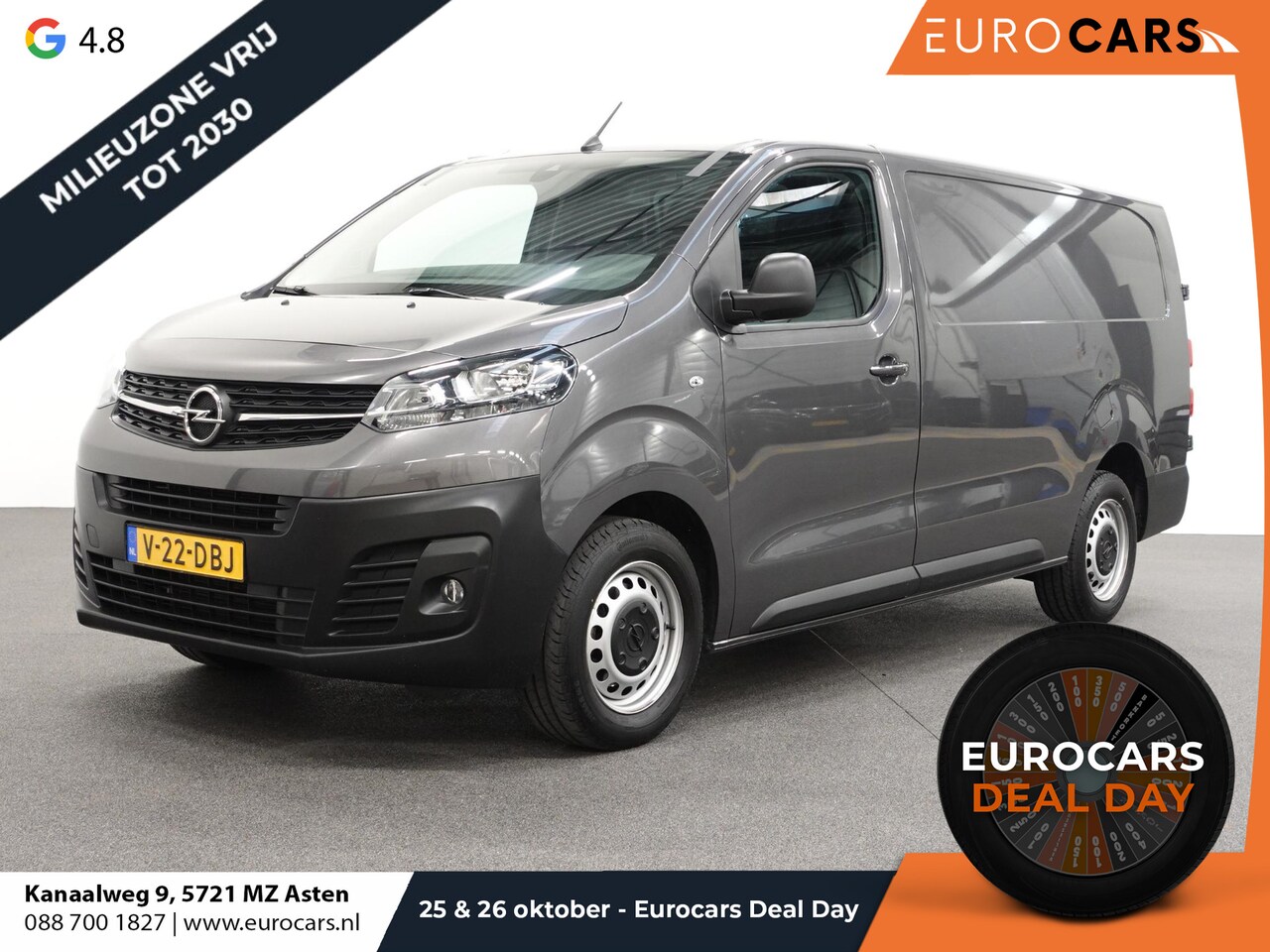 Opel Vivaro - 2.0 BlueHDi 145PK L3 Automaat Airco Bluetooth Cruise Control Navigatie Trekhaak - AutoWereld.nl
