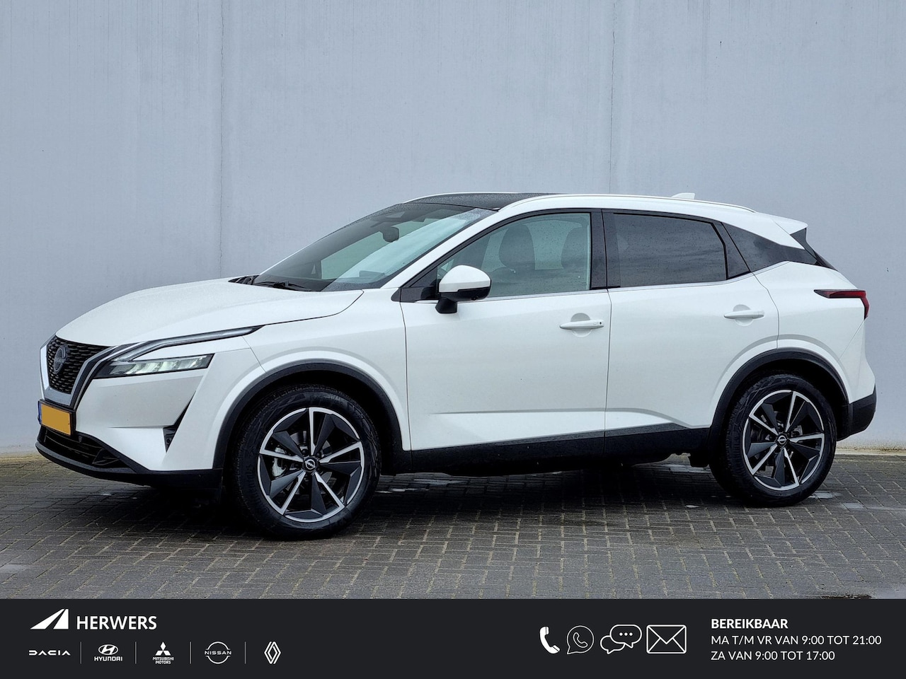 Nissan Qashqai - 1.3 MHEV Tekna / Trekhaak ( 1.400 kg ) / Apple carplay / Android auto / Cold pack / Panora - AutoWereld.nl