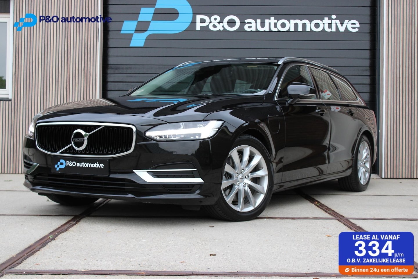Volvo V90 - 2.0 T8 AWD Momentum Pro Trekhaak | ACC | Leer - AutoWereld.nl