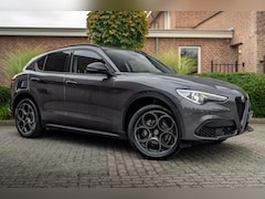 Alfa Romeo Stelvio - 2.0 T AWD Q4 200 PK Aut. 1e Eig Xenon Leder Black Optic Stoelverwarming Camera 20''