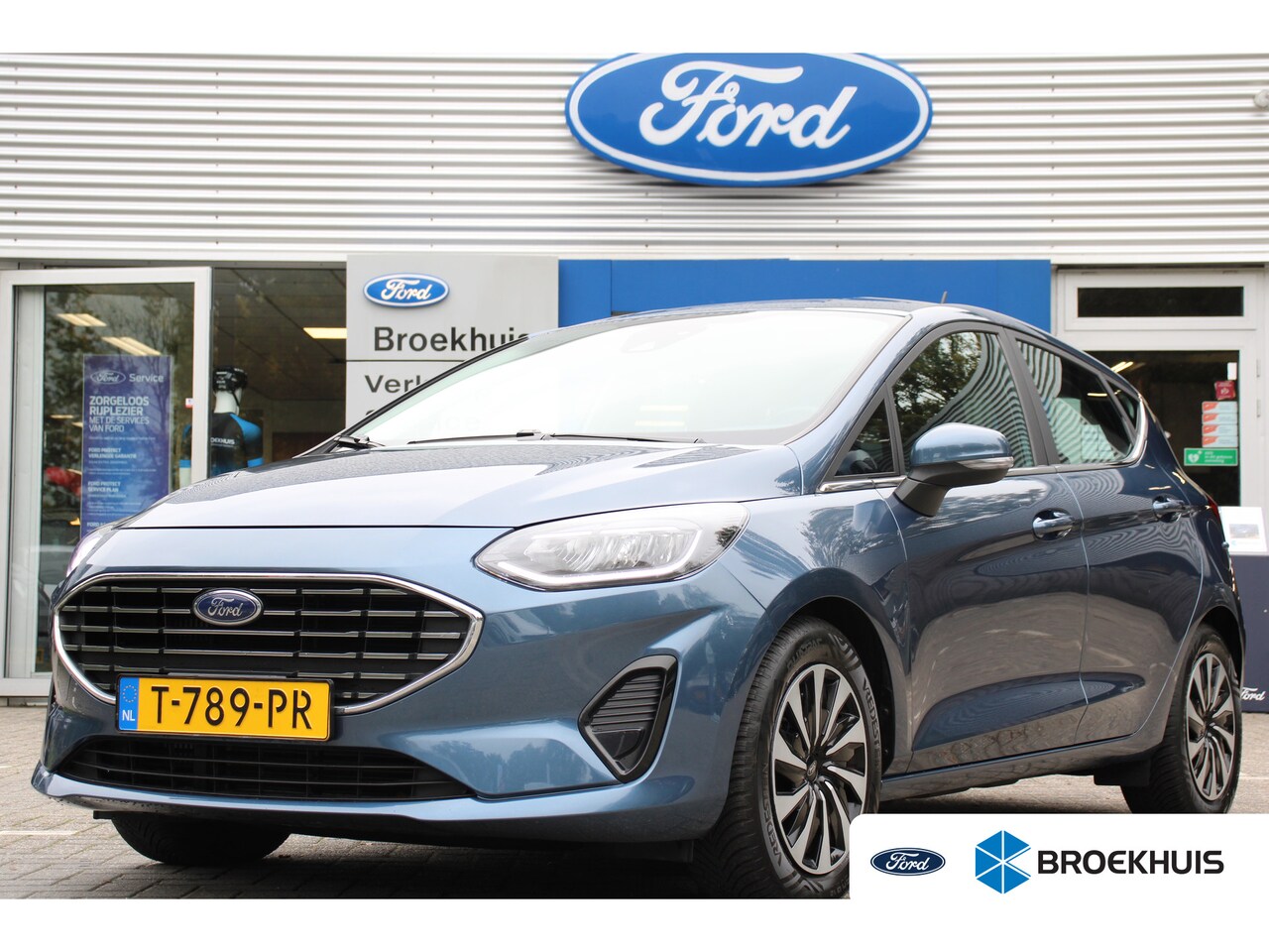 Ford Fiesta - 1.0EB Hybrid TITANIUM | NL-AUTO! | 1 EIGENAAR! | WINTERPACK | PARK SENS | CRUISE | LED | N - AutoWereld.nl
